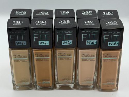 Lot 10pcs maybelline fit - 10pcs,