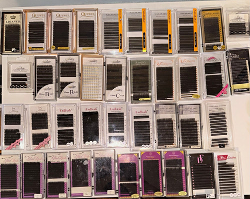 Tray eyelash extension lot - 39-tray,